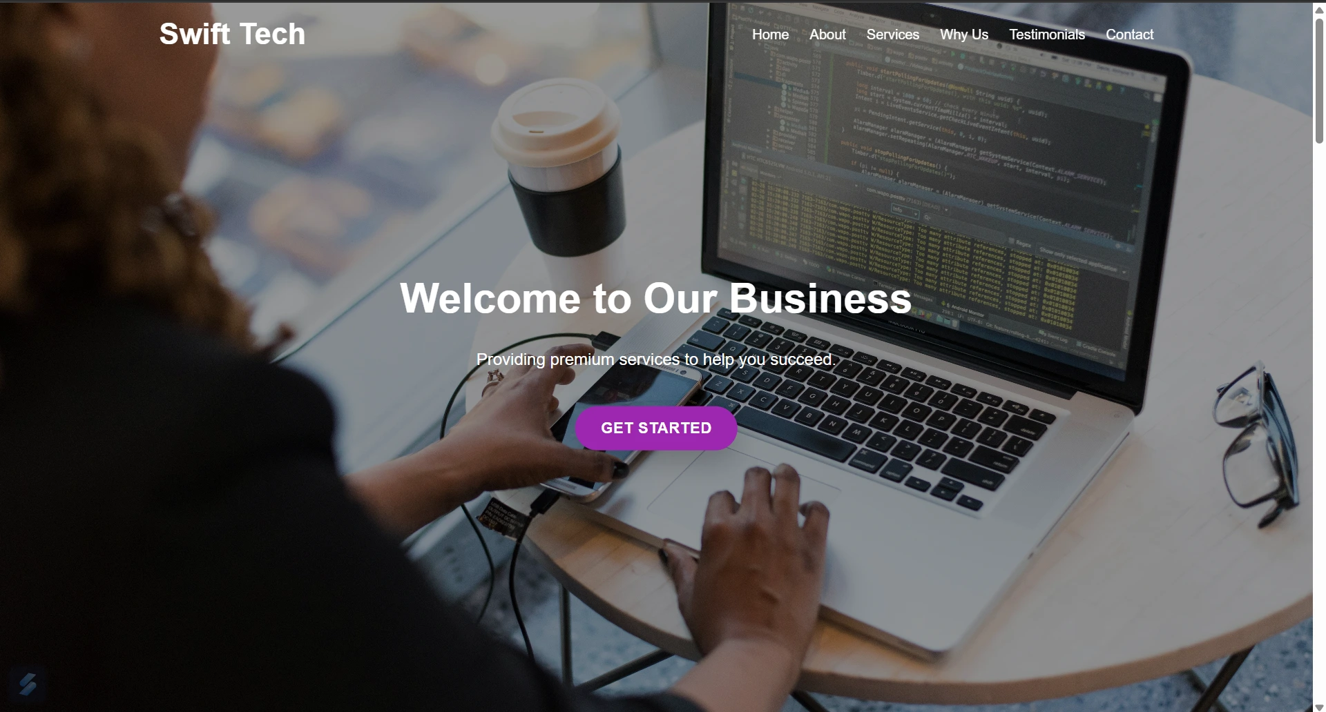 SwiftTech project screenshot